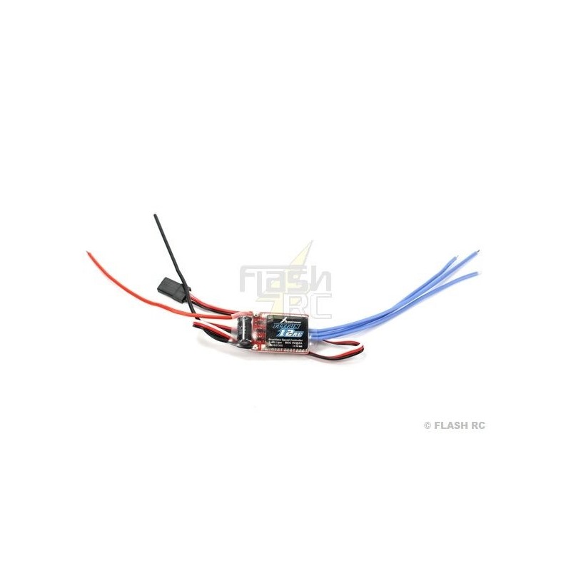 Brushless - Regolatore senza spazzole 2-4S 12AE BEC FLYFUN V4 HOBBYWING - FLASH RC