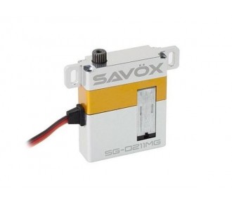 Servos - Savox SG-0211MG digital wing servo (29g, 8kg.cm, 0.13s/60°) - FLASH RC