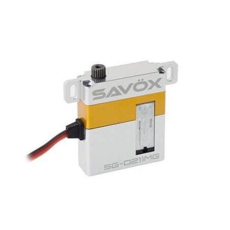 Servos - Digitales Flügelservo Savox SG-0211MG (29g, 8kg.cm, 0.13s/60°) - FLASH RC
