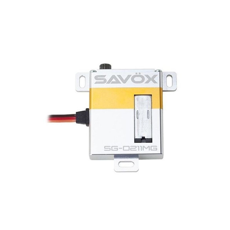 Servos - Savox SG-0211MG digital wing servo (29g, 8kg.cm, 0.13s/60°) - FLASH RC