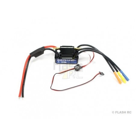 Brushless - Brushless Controller Boot SeaKing 120A V3 HOBBYWING - FLASH RC