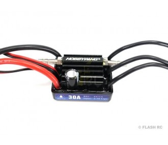 Contrôleurs bateaux RC - Controleur Brushless bateau SeaKing 30A V3 HOBBYWING - FLASH RC