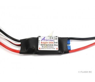 Brushed - Brushed Controller 2-3S 30A BEC EAGLE V1 HOBBYWING - FLASH RC