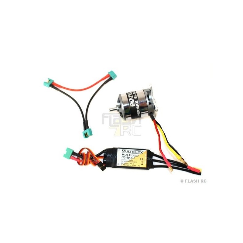 Conjuntos de propulsión - Sin escobillas FUNCUB XL Conjunto de propulsión múltiplex - FLASH RC