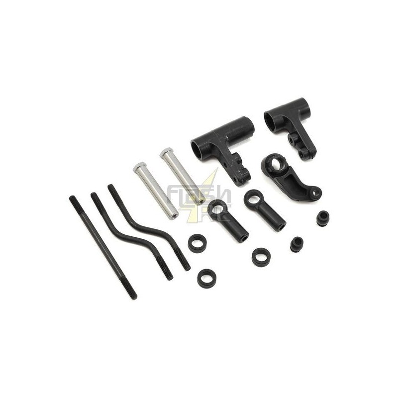 Piezas de repuesto para coches RC - Mecanismo de dirección para 1/10 4WD ECX RC - FLASH RC