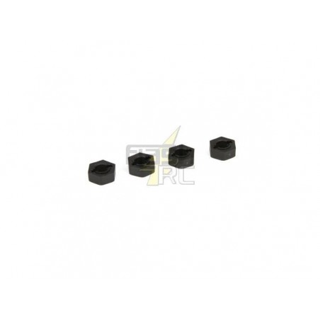 Hexagone de roue (4pcs) pour 1/10 4WD ECX RC - FLASH RC