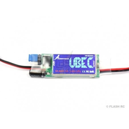 Switch Bec - Switch Bec 3A - 5/6V - Hobbywing - FLASH RC