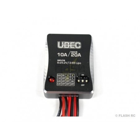 Interruptor Bec - Interruptor Bec 10A - 5/8.4V - Hobbywing - FLASH RC