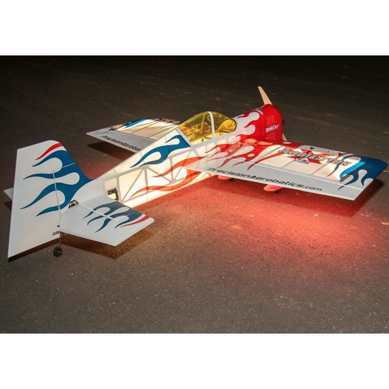 RC-Kunstflugzeuge - Flugzeug Precision Aerobatics Addiction X (V2) rot ARF ca.1.27m - mit LEDs - RC FLASH