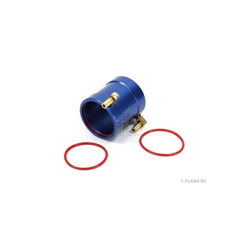 Bootsmotoren-Zubehör - Wasserkühler für Motoren der Größe 380 - FLASH RC