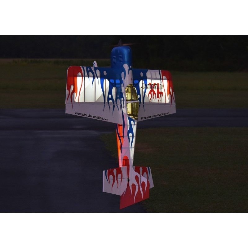 Aerei acrobatici RC - Precision Aerobatics Addiction X (V2) rosso ARF circa 1,27m - con LED - RC FLASH