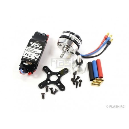 Propulsion Sets - Combo ECO 2316C V2 1250kv (72g, 360W) + 45A Lite Controller - FLASH RC