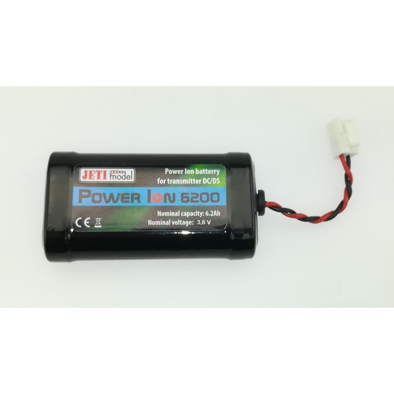 Batteries d'émission - Batterie Tx Jeti LiIon 1S2P 3.7V 6200mAh pour DC/DS - FLASH RC