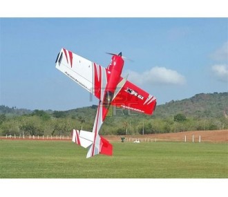 Aerei acrobatici RC - Precision Aerobatics XR 61 (V2) rosso ARF circa 1,55m - FLASH RC