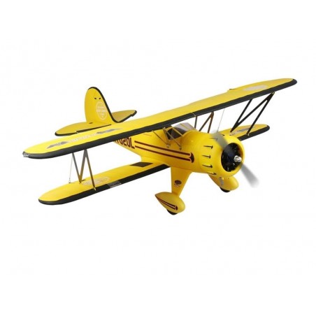 RC-Flugzeugmodelle - Flugzeug Dynam Waco YMF-5D Gelb PNP ca. 1.27m - FLASH RC