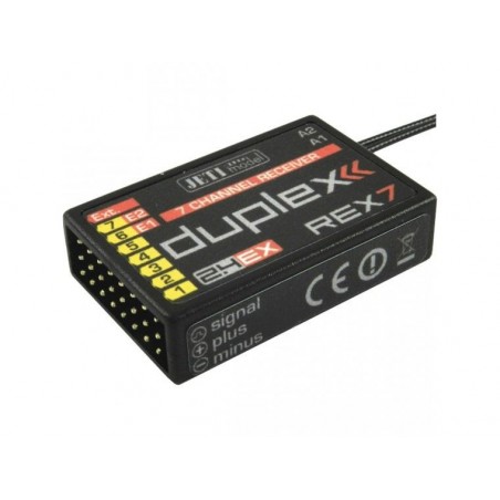 JETI - REX 7 A40 Duplex EX 2.4Ghz Ricevitore Jeti a 7 canali - RC FLASH