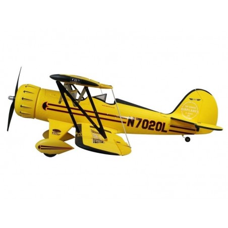 Aeromodello RC - Dynam Waco YMF-5D giallo PNP circa 1,27 m - FLASH RC