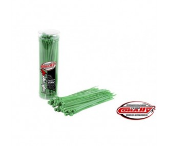 Fascette - Fascette Rilsan verdi - 2,5x100mm - 50 pz - Team Corally - FLASH RC