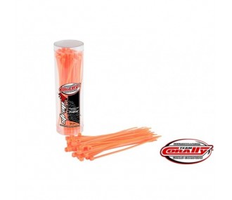 Kabelbinder - Kabelbinder Rilsan orange - 2,5x100mm - 50 Stück - Team Corally - FLASH RC