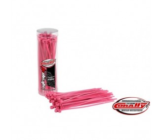Kabelbinder - Kabelbinder Rilsan rosa - 2,5x100mm - 50 Stück - Team Corally - FLASH RC