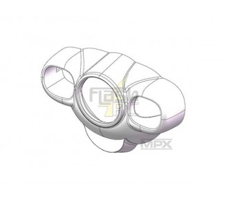 Tapas de motor - 224434 - Tapa de motor FunCub XL Multiplex - FLASH RC