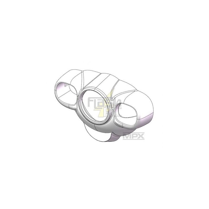 Tapas de motor - 224434 - Tapa de motor FunCub XL Multiplex - FLASH RC