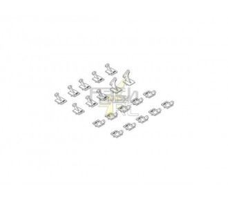 Bootszubehör (Teile) - 224441 - Offsetscharnierset FunCub XL Multiplex - FLASH RC