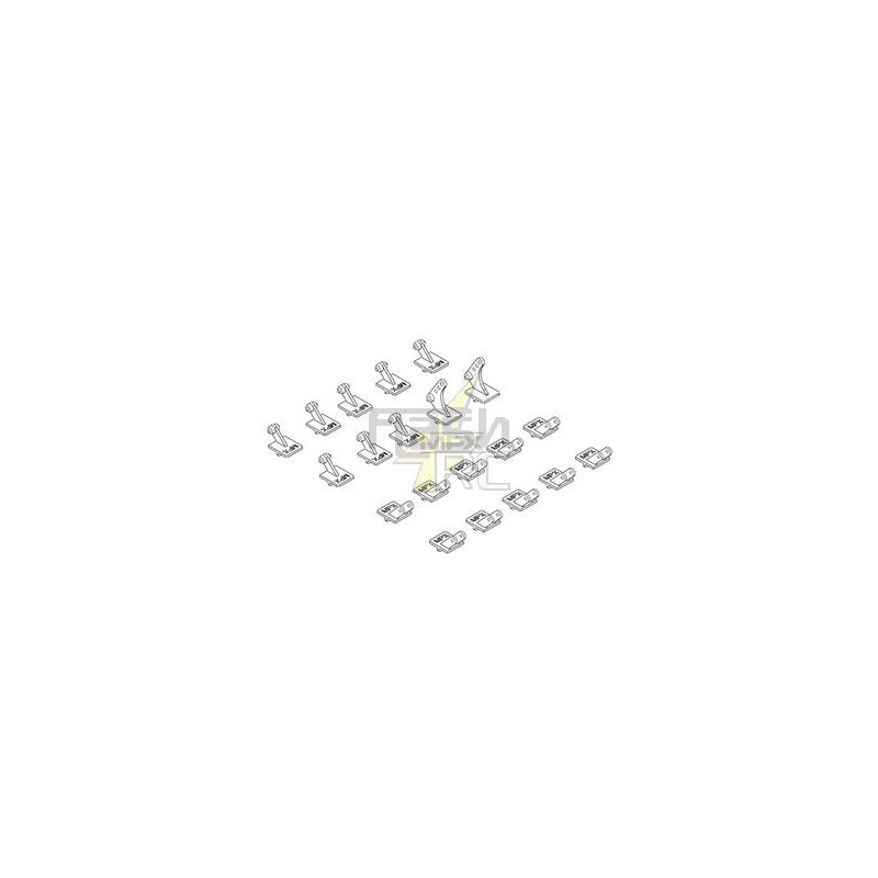 Accesorios (piezas) - 224441 - Juego de bisagras desplazadas FunCub XL Multiplex - FLASH RC