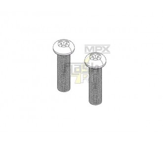 224444 - Paire de vis nylon pour ailes FunCub XL Multiplex - FLASH RC