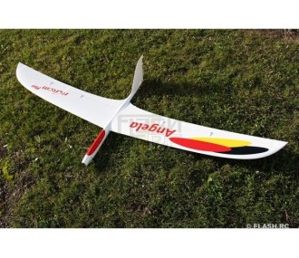 Ali volanti RC - Angela Electro Flying Wing bianco e rosso circa 2,00m RCRCM - FLASH RC