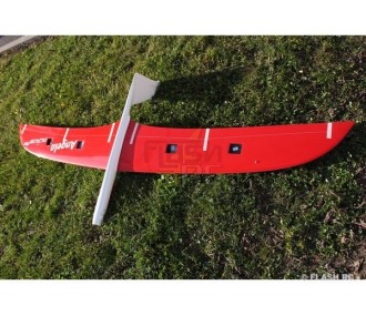 Ali volanti RC - Angela Electro Flying Wing bianco e rosso circa 2,00m RCRCM - FLASH RC 2