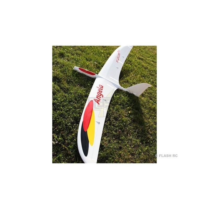 RC-Flugflügel - Flugflügel Angela Electro weiß & rot ca.2.00m RCRCM - FLASH RC