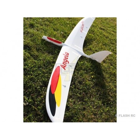 RC Flying Wings - Angela Electro Flying Wing blanco y rojo aprox.2.00m RCRCM - FLASH RC