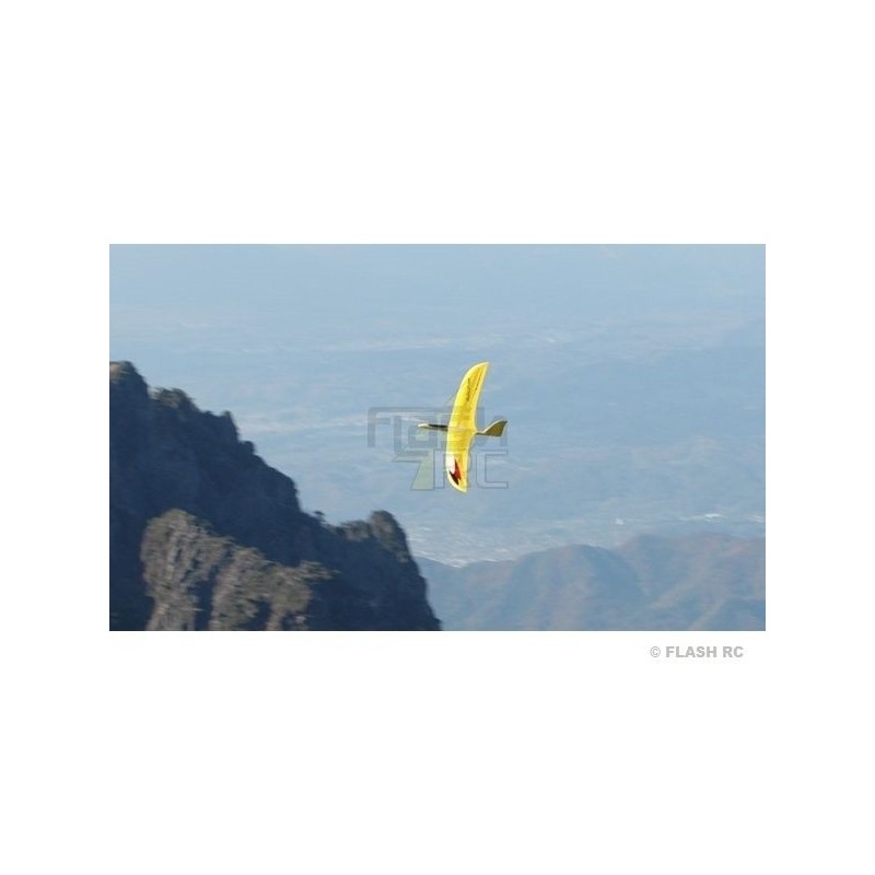 RC Flying Wings - Angela Electro Flying Wing blanco y rojo aprox.2.00m RCRCM - FLASH RC