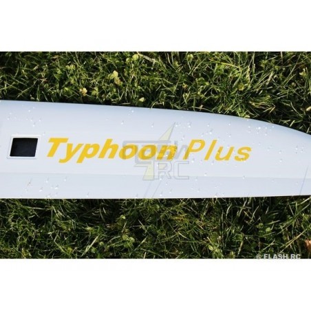 Alianti RC - Typhoon PLUS tutta fibra circa 2,90m giallo/nero e bianco RCRCM - FLASH RC