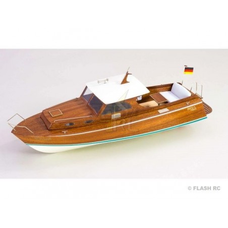 Kit bateau à monter Diva Kajütboot Aeronaut 58cm - FLASH RC
