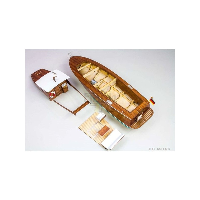 Modelo de barco RC - Diva Kajütboot Aeronaut 58cm - FLASH RC