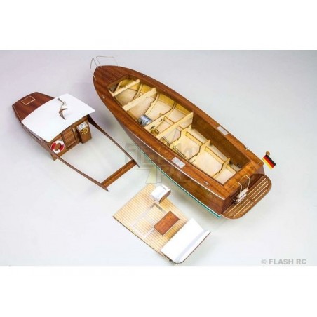 RC Boat Models - Diva Kajütboot Aeronaut 58cm Assembly Kit - FLASH RC