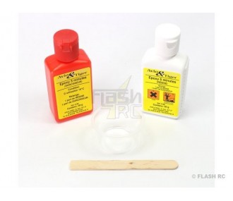 Epoxy Glue - Epoxy Glue 5min 2X50g AVIO - FLASH RC