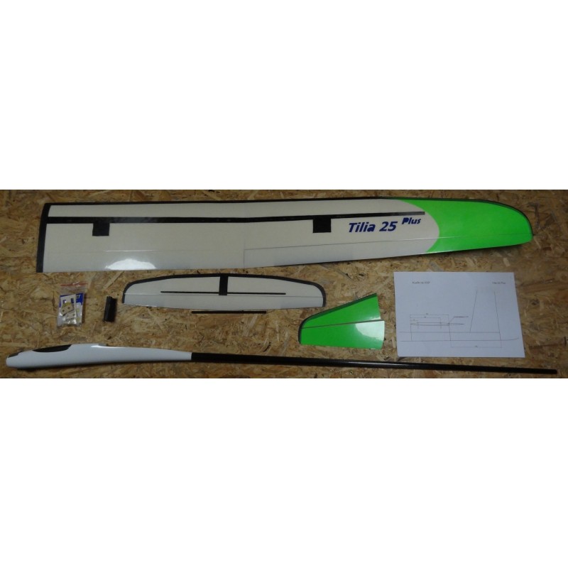 Motoveleros RC - TILIA 25 Plus (F5J-400) aprox. 2.5m - RC FLASH