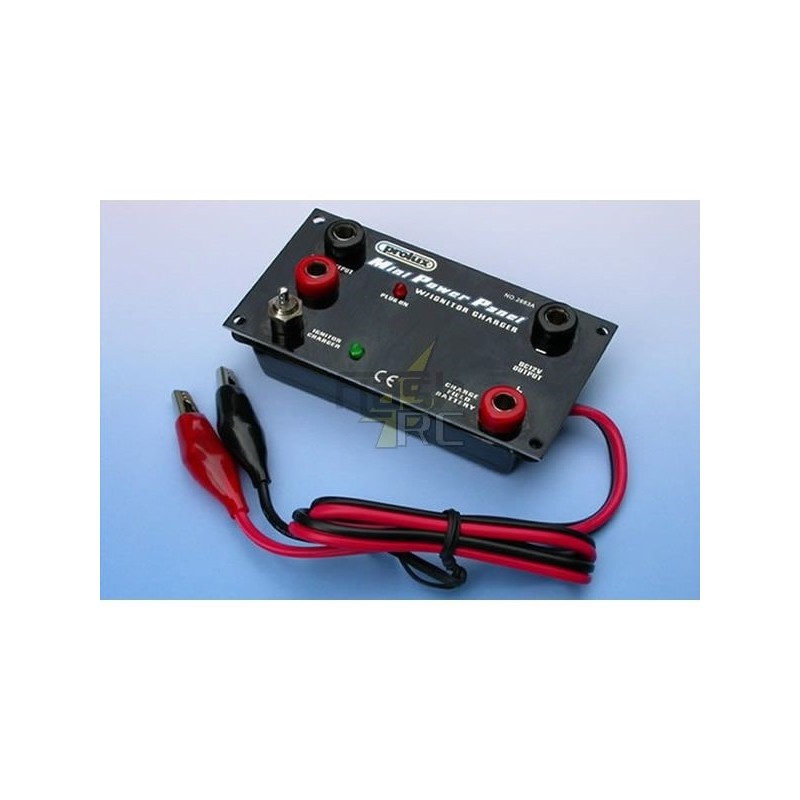 Arranque motor - Mini panel de alimentación con cargador para batería de coche PROLUX - FLASH RC
