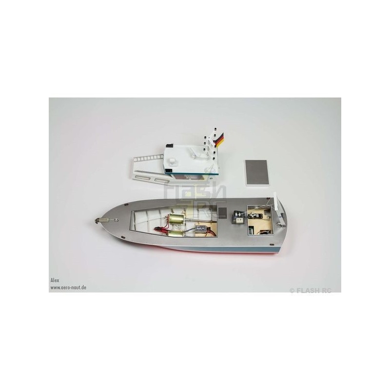 Modelo de barco RC - Alex Aeronaut 72cm Kit de montaje - FLASH RC
