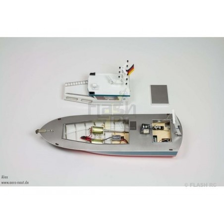 Kit bateau à monter Alex Aeronaut 72cm - FLASH RC