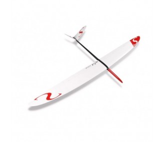 Planeadores RC - Split Full carbono aprox.2.84m blanco y rojo RCRCM - FLASH RC