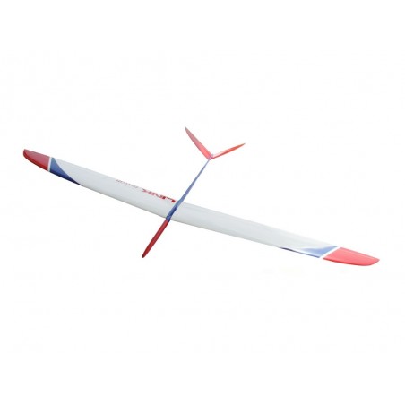 Alianti RC - LINK aliante in carbonio F3F/F3B bianco e rosso ca.2,96m - FLASH RC