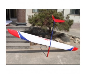 Planeadores RC - LINK full carbon planeador F3F/F3B blanco y rojo aprox.2,96m - FLASH RC 2