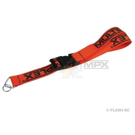 Sangles, crochets, supports - Sangle de cou MULTIPLEX 1 point pour Cockpit SX 7/9 - FLASH RC