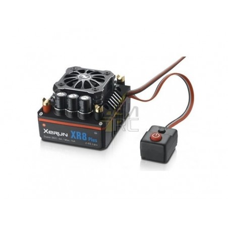 Brushless-Steuerungen für RC-Autos - Brushless Controller XR8 Plus 150A 1/8 sensored/sensorless HOBBYWING - FLASH RC