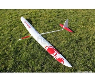 RC Gliders - Typhoon PLUS all fiber approx.2.90m white & red RCRCM - FLASH RC