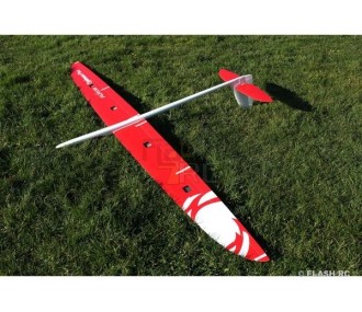 RC Gliders - Typhoon PLUS all fiber approx.2.90m white & red RCRCM - FLASH RC 2